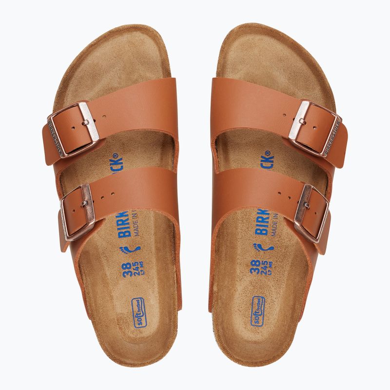 Παντόφλες BIRKENSTOCK Arizona SFB BF Narrow ginger brown 10