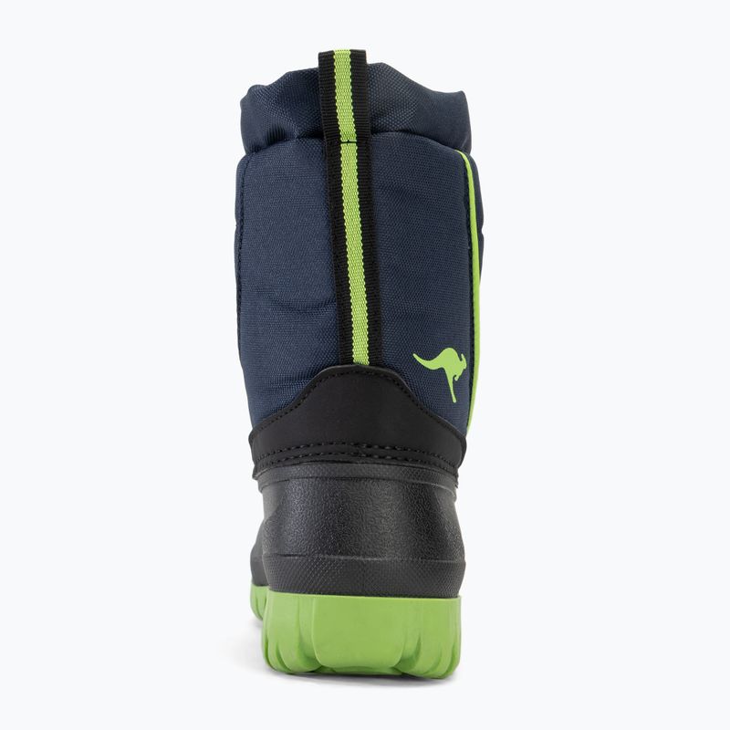 Παιδικές μπότες χιονιού KangaROOS K-Ben dk navy / lime 6