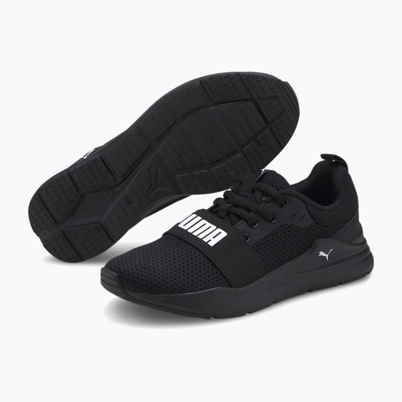 PUMA Wired Run Jr παιδικά παπούτσια puma μαύρο/puma λευκό 8