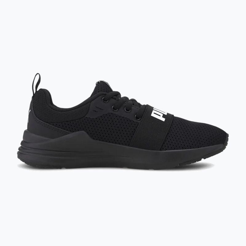 PUMA Wired Run Jr παιδικά παπούτσια puma μαύρο/puma λευκό 10