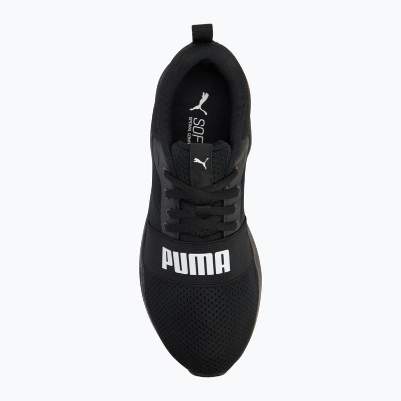 PUMA Wired Run Jr παιδικά παπούτσια puma μαύρο/puma λευκό 5