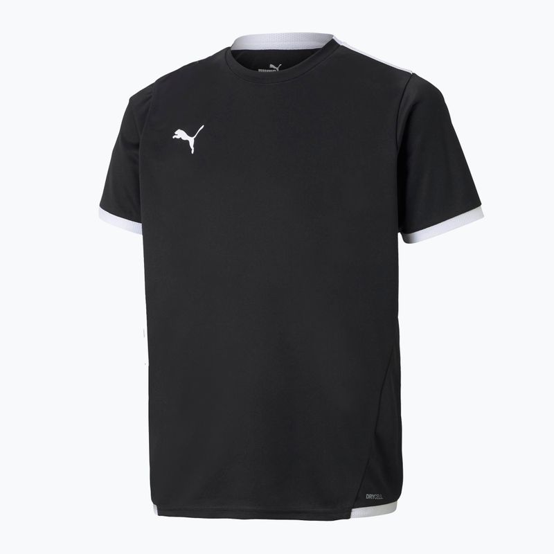 PUMA παιδική φανέλα ποδοσφαίρου Teamliga Jersey μαύρο 704925 03 5