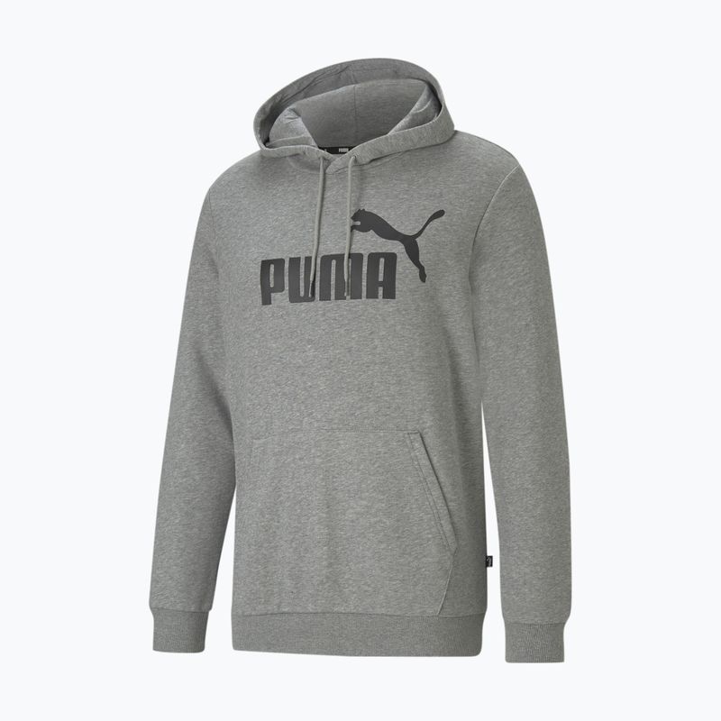 Ανδρικό φούτερ PUMA Essentials Big Logo Hoodie TR medium gray heather 4