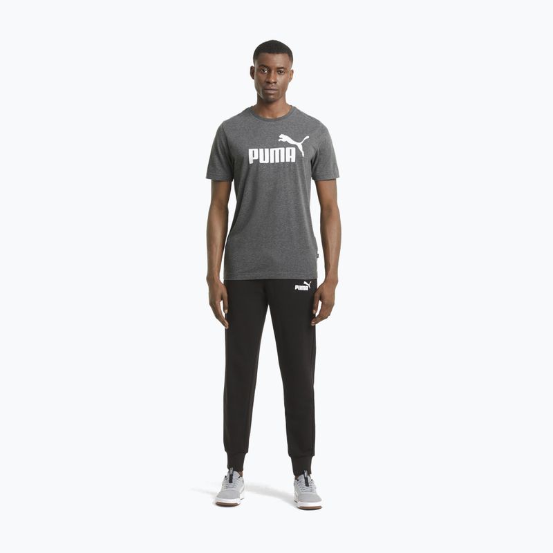 Ανδρική μπλούζα PUMA Essentials Heather Tee puma black 2