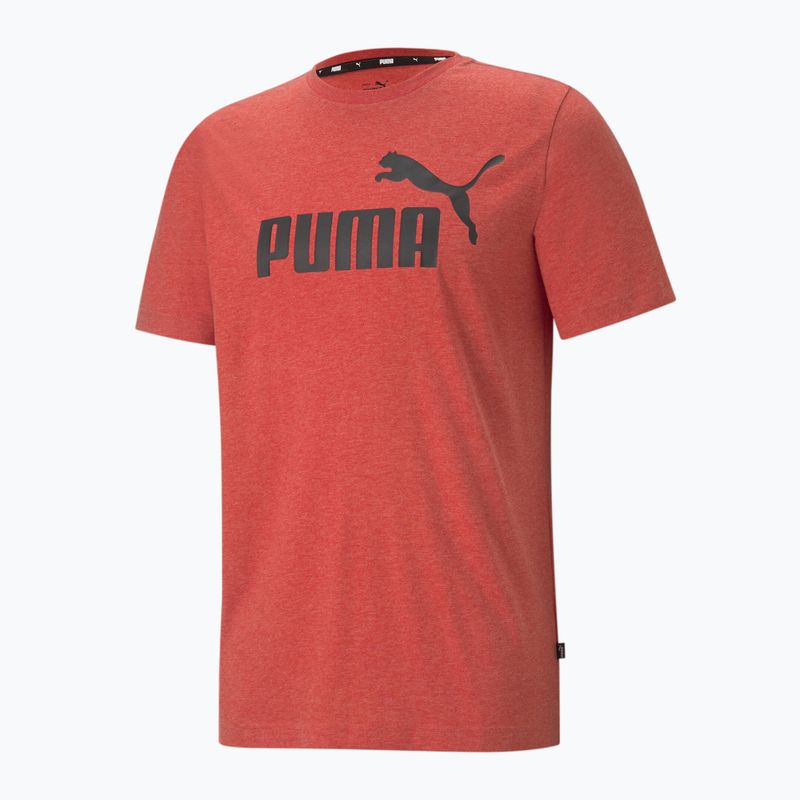 Ανδρική μπλούζα PUMA Essentials Heather Tee high risk red 4