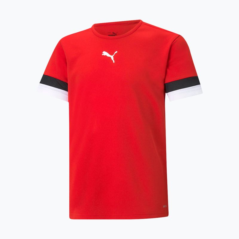 PUMA παιδική ποδοσφαιρική φανέλα teamRISE Jersey κόκκινο 704938 01 5