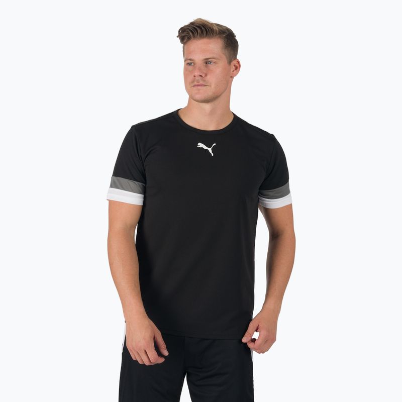 Ανδρική ποδοσφαιρική φανέλα PUMA teamRISE Jersey μαύρο 704932 03