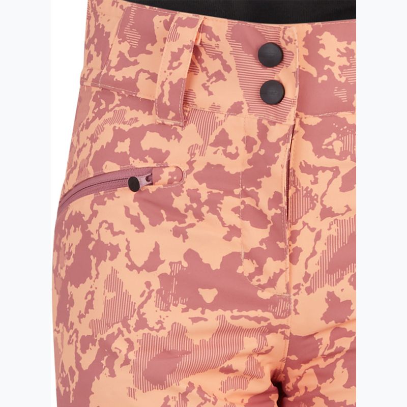 Παιδικό παντελόνι σκι ZIENER Alin rose blossom camo 3