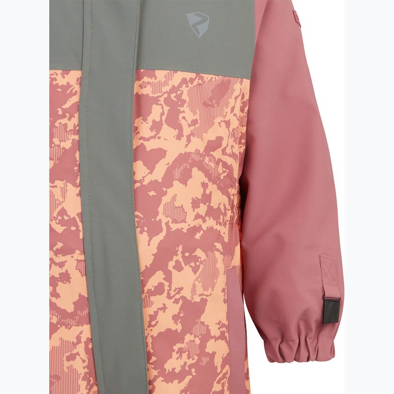 Παιδική στολή σκι ZIENER Anup rose blossom camo 3