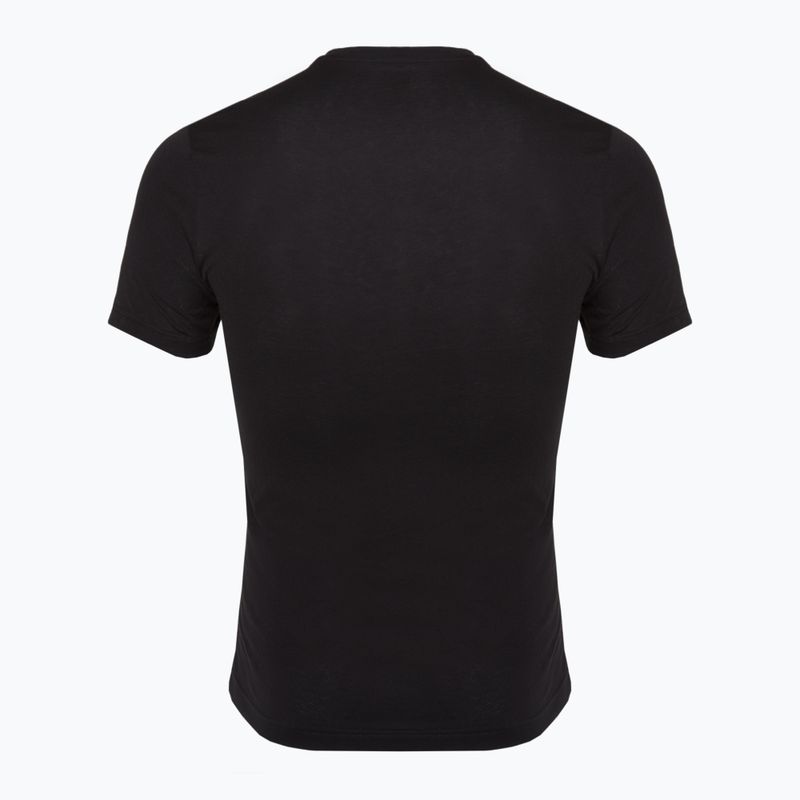 Ανδρικό Reebok Gs Linear Read T-shirt μαύρο/λευκό 2