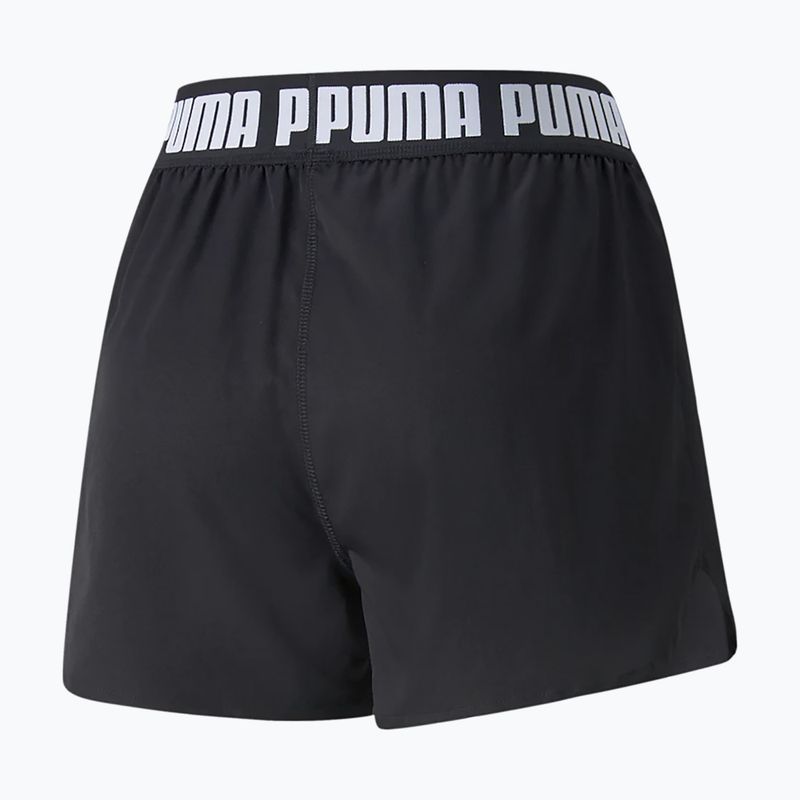 Γυναικείο σορτς προπόνησης Puma Train Puma Strong Woven 3" puma μαύρο 4