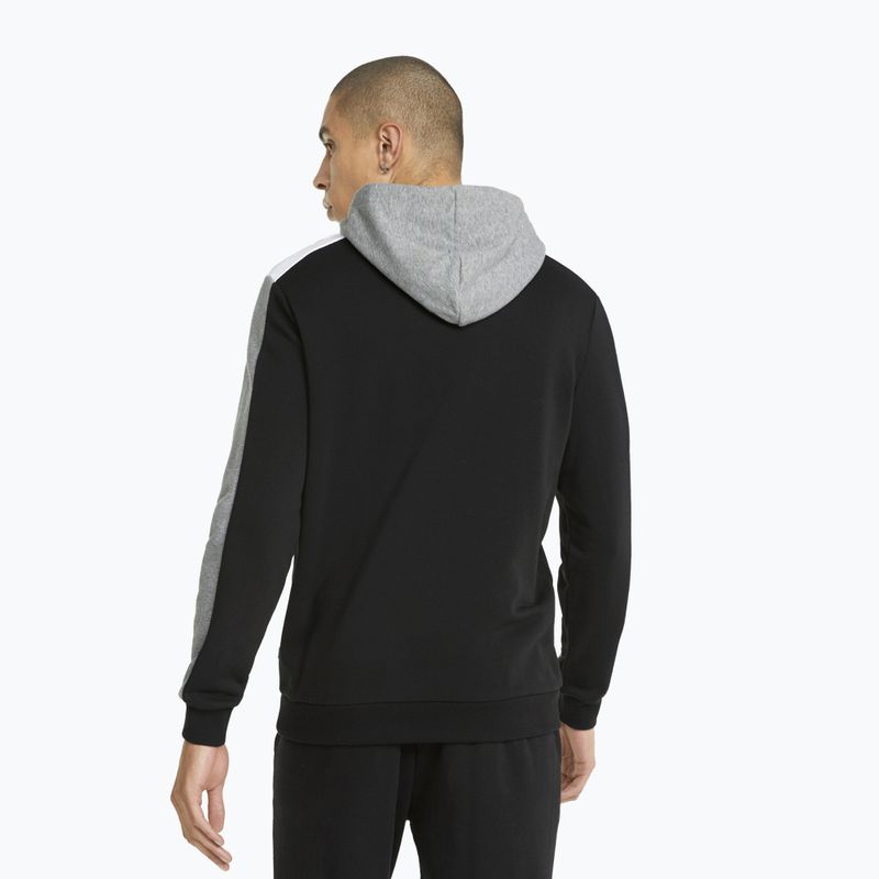 Ανδρικό φούτερ PUMA ESS+ Block Hoodie TR puma μαύρο 3