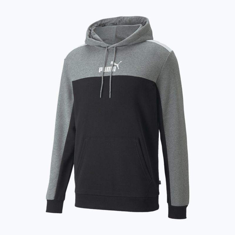 Ανδρικό φούτερ PUMA ESS+ Block Hoodie TR puma μαύρο 4