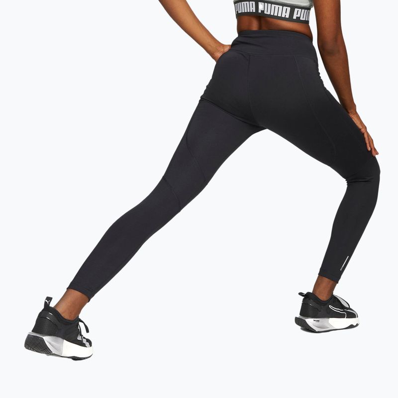 PUMA Train Favorite Logo High Waist κολάν 7/8 μαύρο 522419 01 4