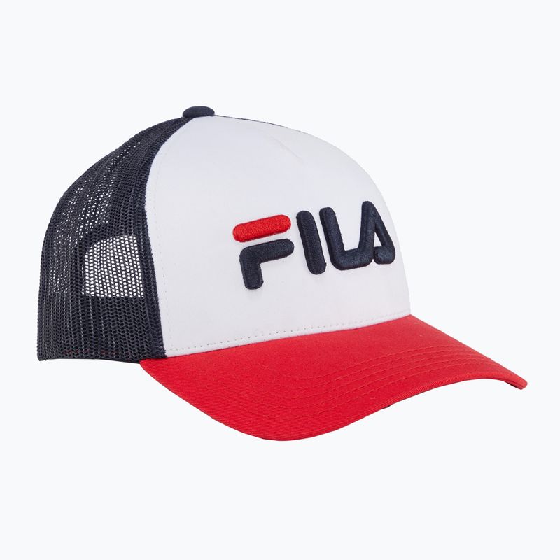 Καπέλο μπέιζμπολ FILA Beppu true red/bright white/medieval blue