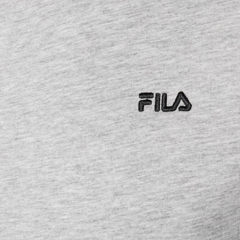 FILA ανδρικό t-shirt Berloz ανοιχτό γκρι μελανζέ 3