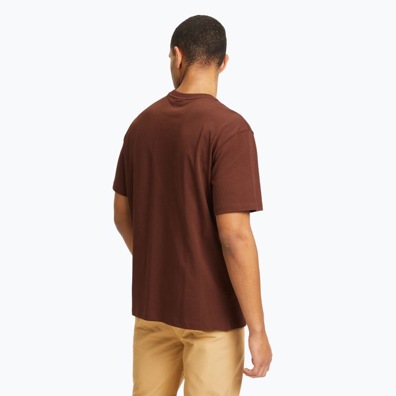 Ανδρικό μπλουζάκι FILA Berkau Loose Fit chocolate fondant 3