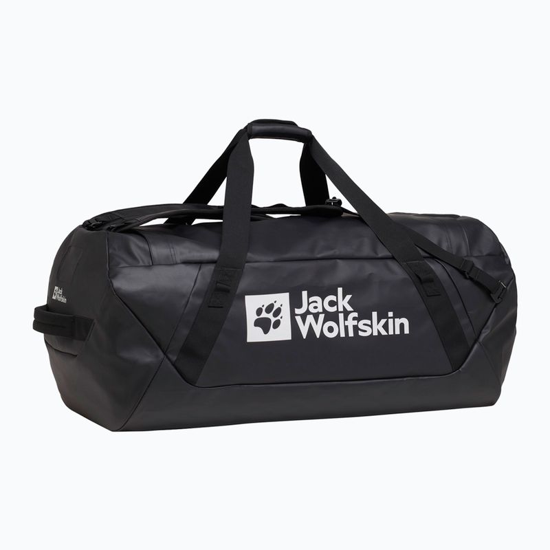 Jack Wolfskin Expdn Duffle 100 l ταξιδιωτική τσάντα μαύρο 2