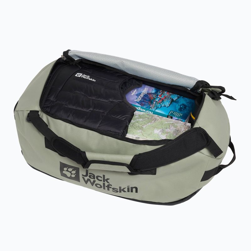 Jack Wolfskin All-In Duffle ταξιδιωτική τσάντα 45 l φύλλο μέντας 5