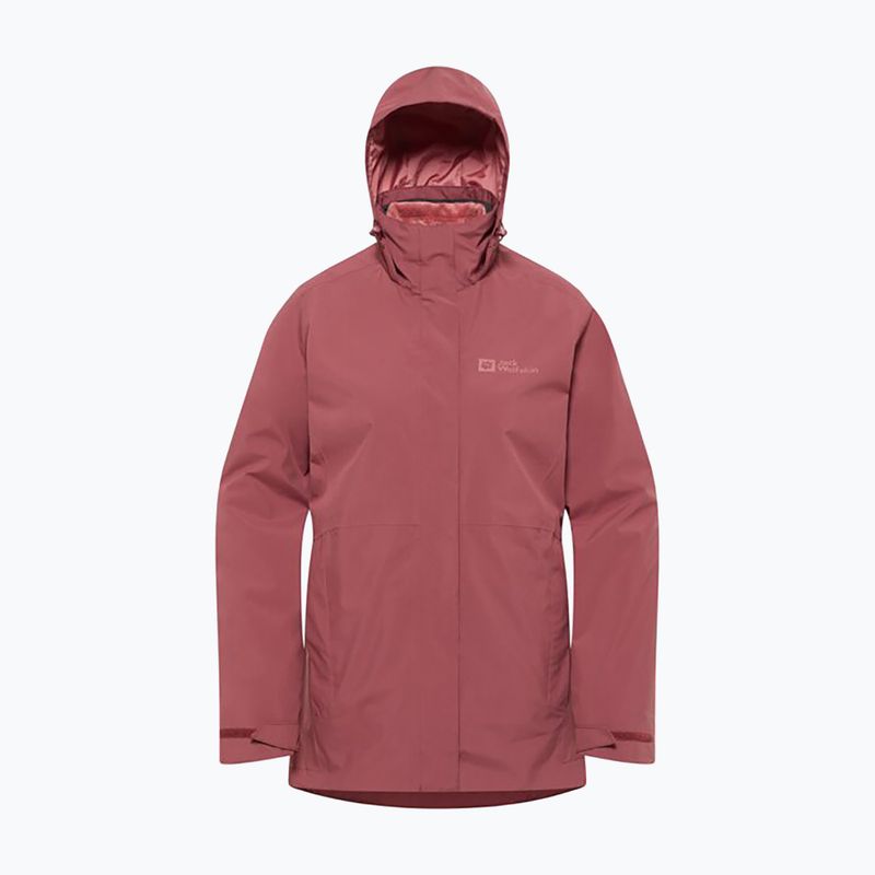 Jack Wolfskin γυναικεία φούτερ Rotwand 3In1 fleece φούτερ κόκκινη ώχρα 13