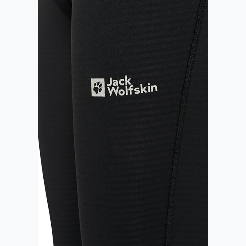 Ανδρικό Jack Wolfskin Infinite Warm θερμικό παντελόνι μαύρο 3