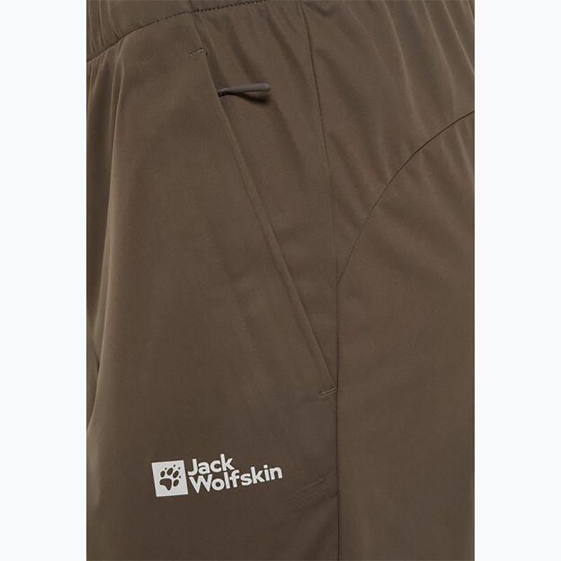 Jack Wolfskin ανδρικό παντελόνι trekking Prelight Pro cold coffee 4