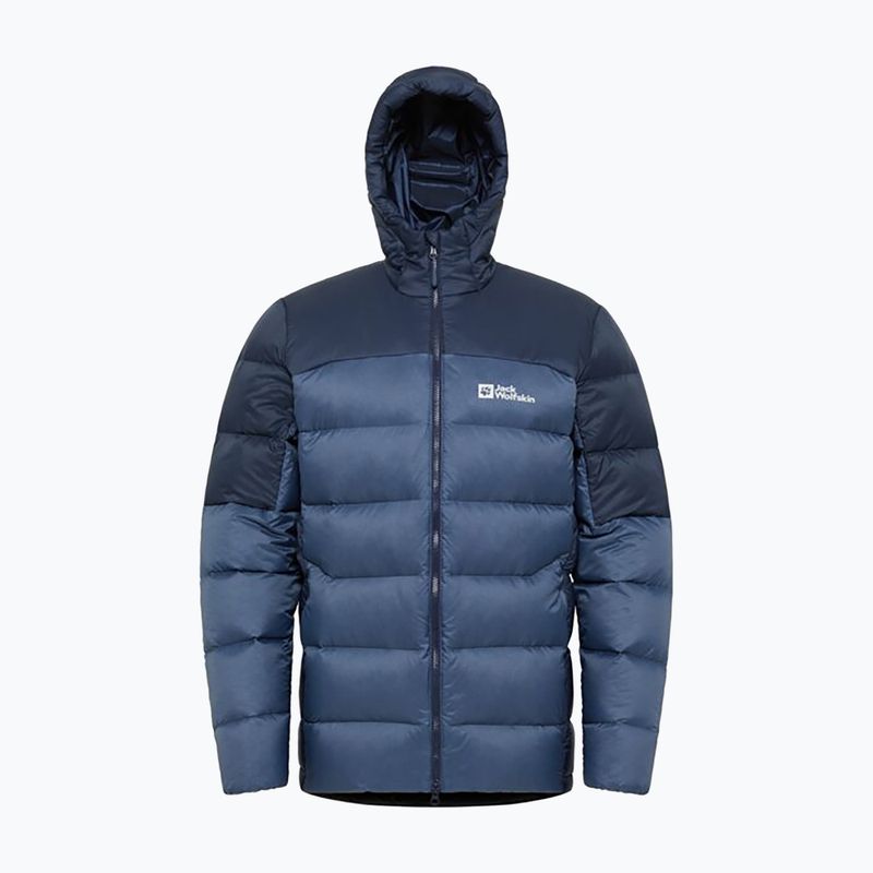 Jack Wolfskin ανδρικό πουπουλένιο μπουφάν Nebelhorn Down Hoody nature blue 10