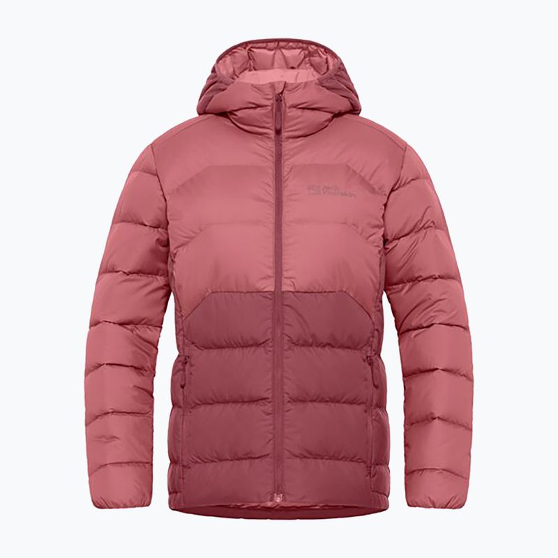 Γυναικείο πουπουλένιο μπουφάν Jack Wolfskin Ather Down Hoody red ochre 8