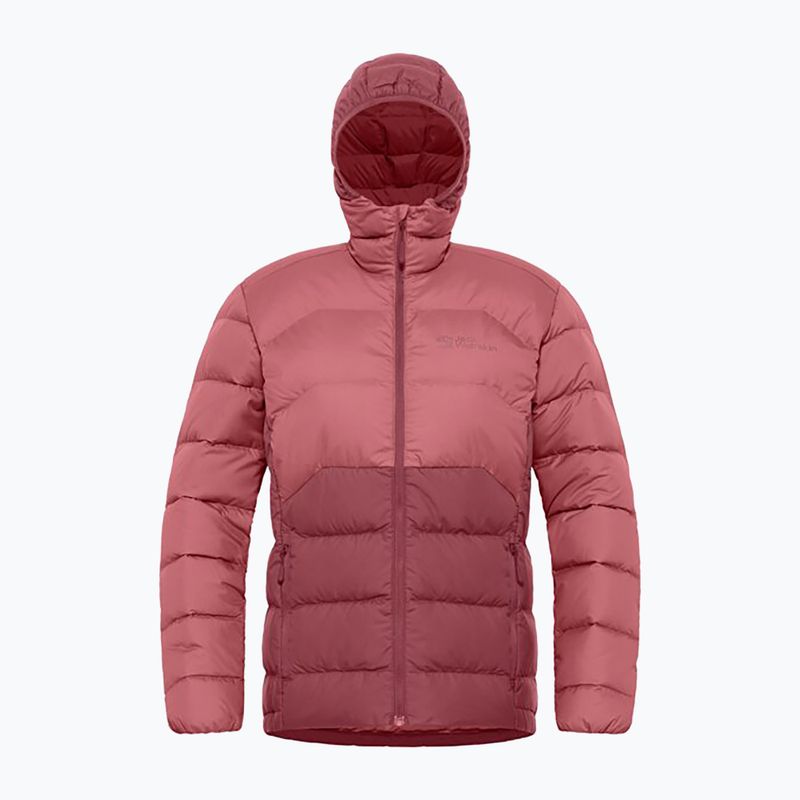 Γυναικείο πουπουλένιο μπουφάν Jack Wolfskin Ather Down Hoody red ochre 10