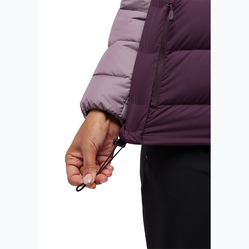 Γυναικείο πουπουλένιο μπουφάν Jack Wolfskin Ather Down Hoody midnight plum 4