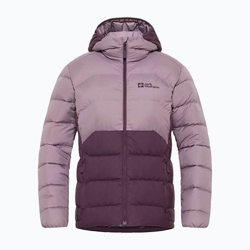 Γυναικείο πουπουλένιο μπουφάν Jack Wolfskin Ather Down Hoody midnight plum 7