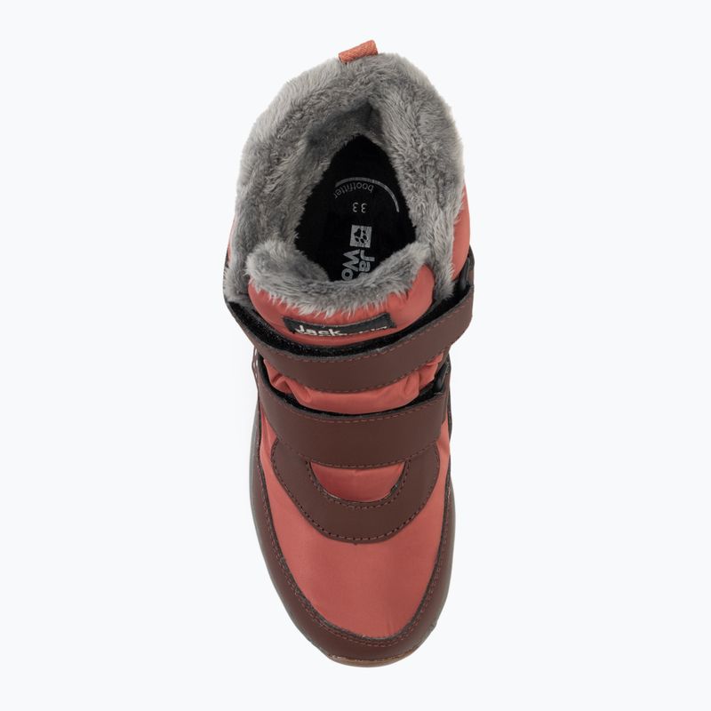 Jack Wolfskin παιδικές μπότες Polar Bear-B Texapore Mid Vc σκούρο μαόνι 5