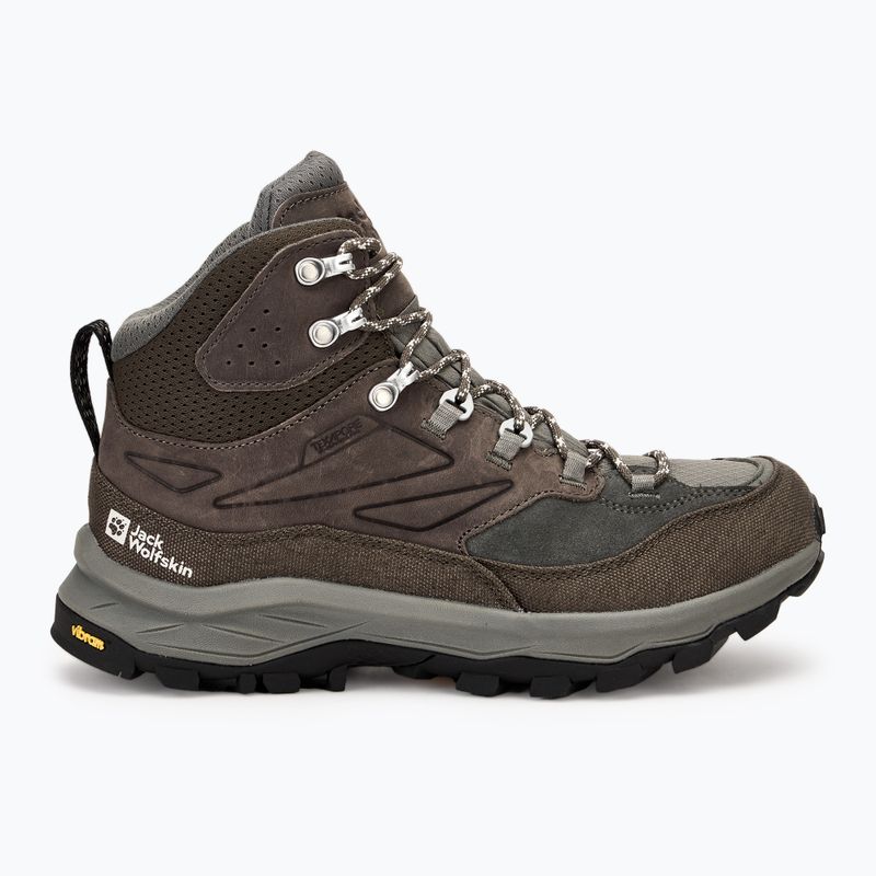 Ανδρικά παπούτσια πεζοπορίας Jack Wolfskin Cyrox Texapore Mid cold coffee 2