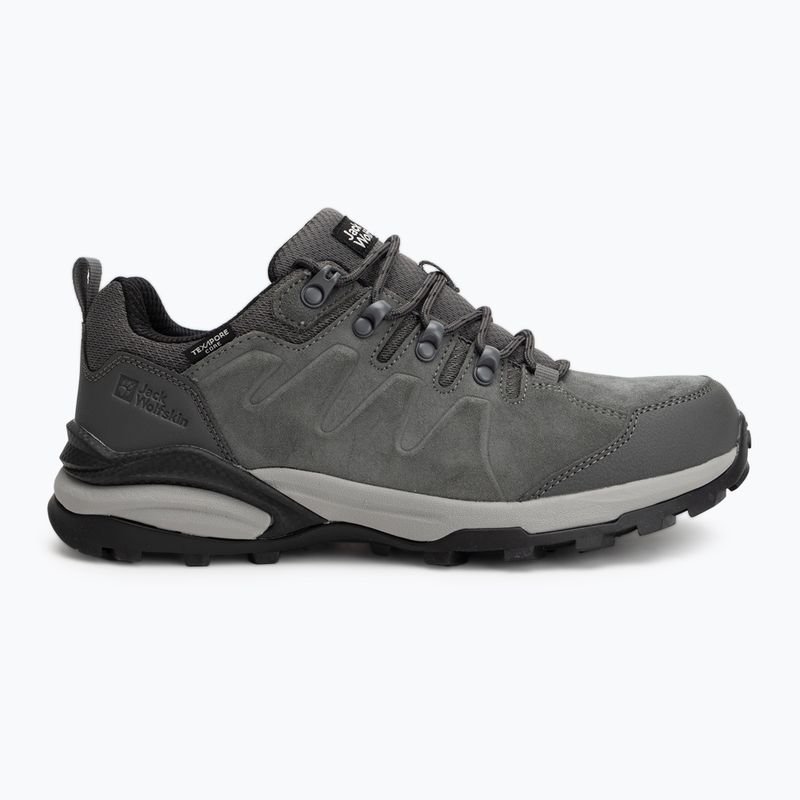 Ανδρικά παπούτσια πεζοπορίας Jack Wolfskin Refugio Texapore Low slate 2