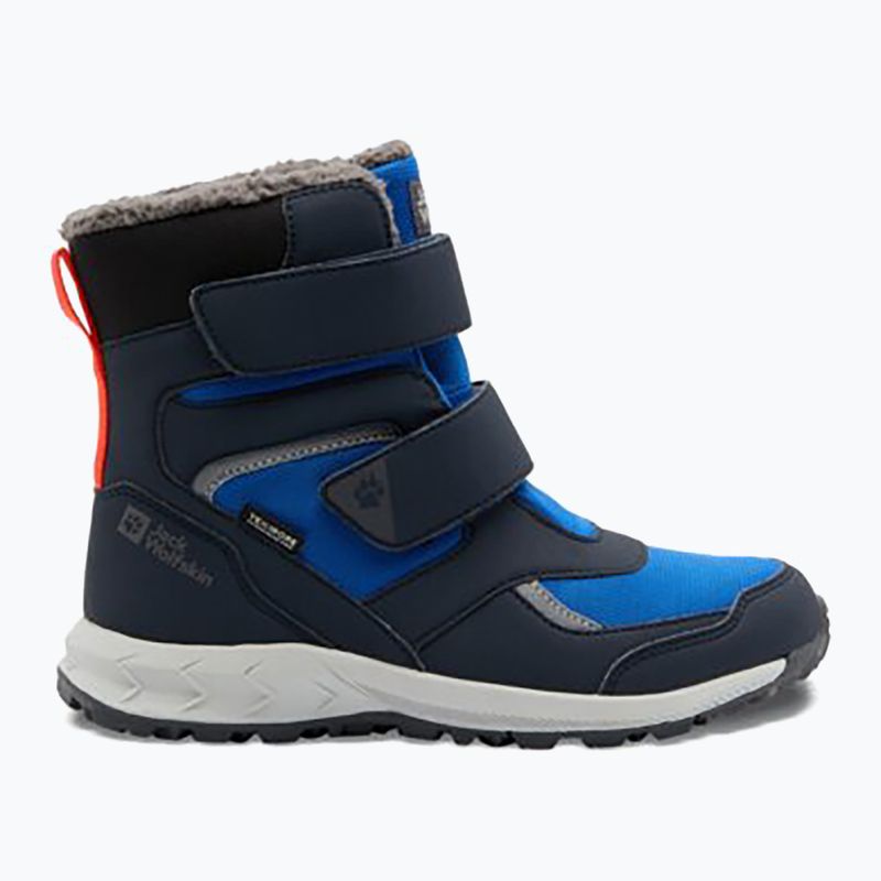 Παιδικές μπότες χιονιού Jack Wolfskin Woodland WT Texapore High VC crisp cobalt 8