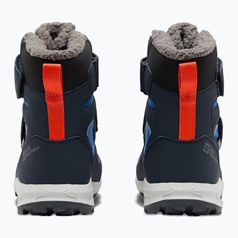 Παιδικές μπότες χιονιού Jack Wolfskin Woodland WT Texapore High VC crisp cobalt 11