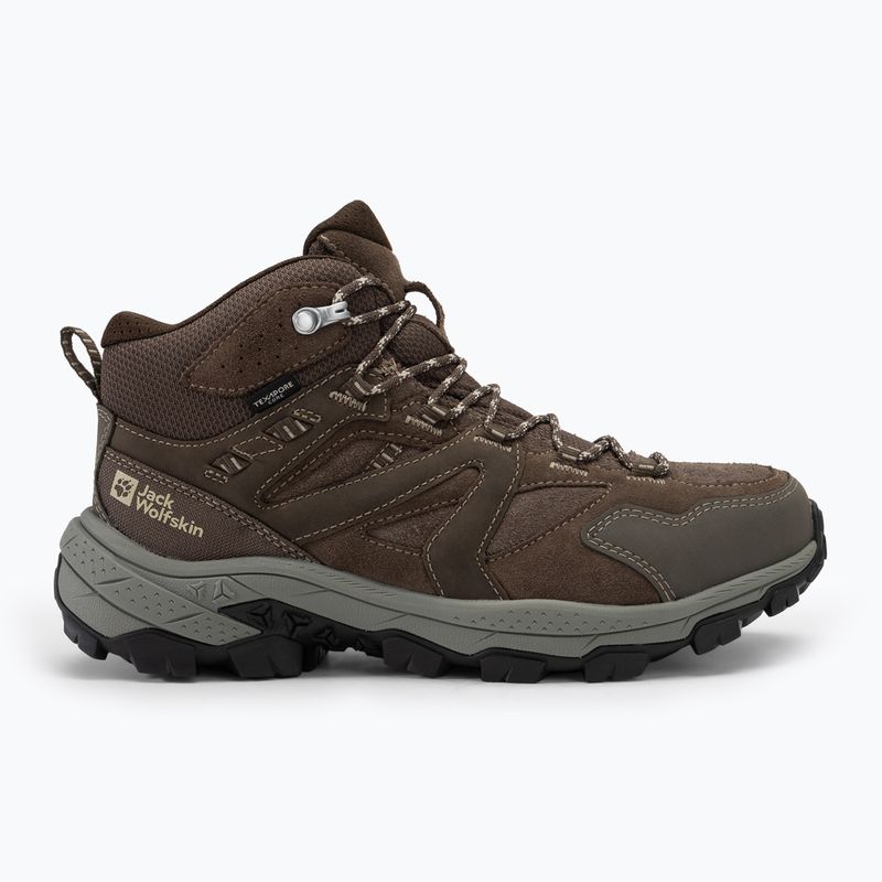 Ανδρικά παπούτσια πεζοπορίας Jack Wolfskin Vojo Tour Lt Texapore Mid cold coffee 2