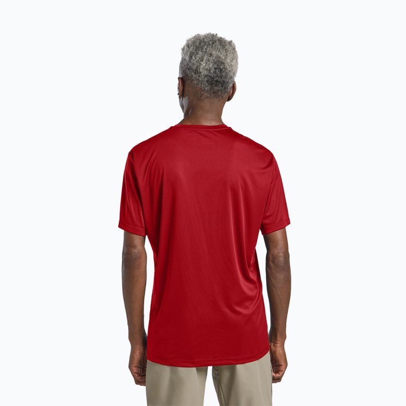 Ανδρικό t-shirt για πεζοπορία Jack Wolfskin Tech T adrenaline red 3