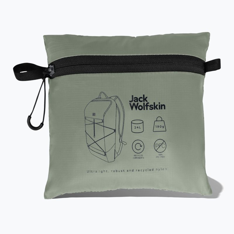 Jack Wolfskin Wandermood Packable 24 l φύλλο μέντας σακίδιο ημέρας 4