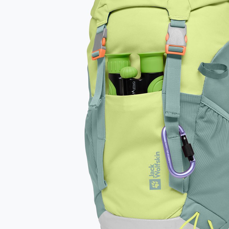 Jack Wolfskin Waldspieler 20 l δροσερό παιδικό σακίδιο πεζοπορίας matcha 7