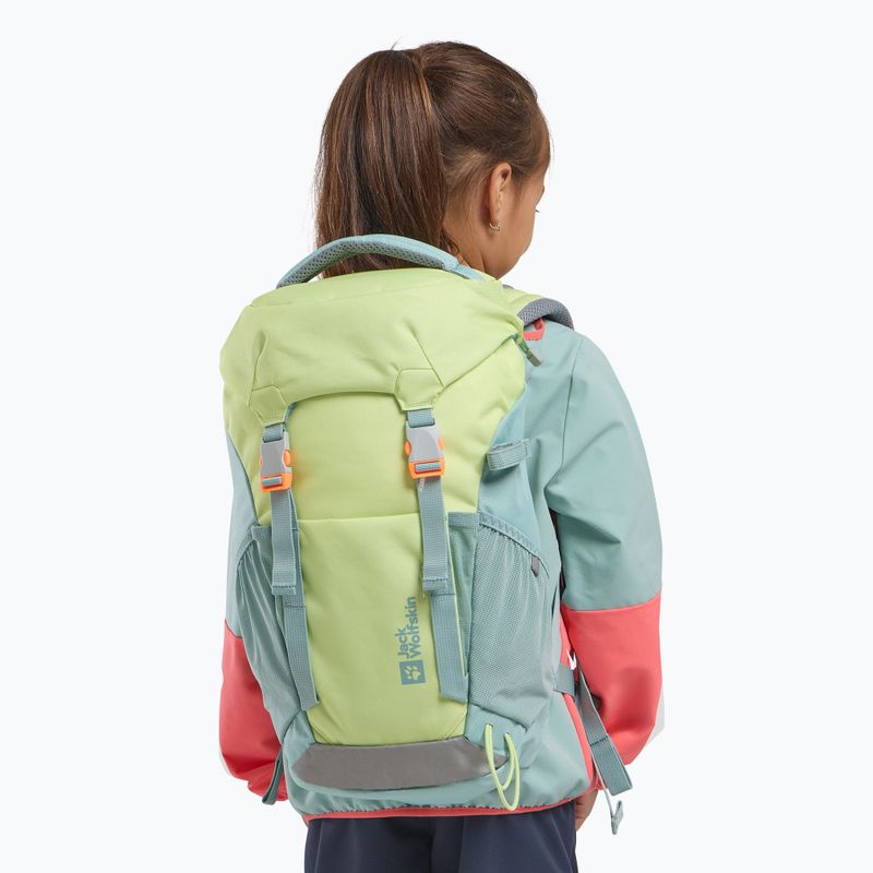 Jack Wolfskin Waldspieler 20 l δροσερό παιδικό σακίδιο πεζοπορίας matcha 10