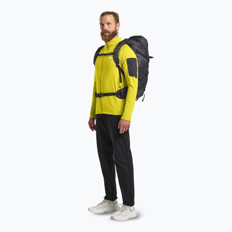 Jack Wolfskin Prelight Full Zip ανδρικό μπουφάν πεζοπορίας chartreuse 2