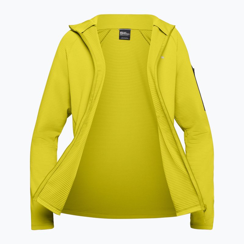 Jack Wolfskin Prelight Full Zip ανδρικό μπουφάν πεζοπορίας chartreuse 9