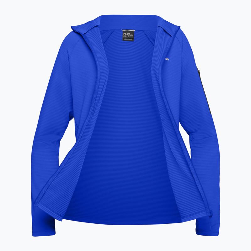 Jack Wolfskin Prelight Full Zip ανδρικό τζάκετ πεζοπορίας vibrant blue 9