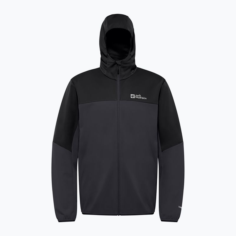 Jack Wolfskin ανδρικό softshell μπουφάν Feldberg Hoody phantom 4