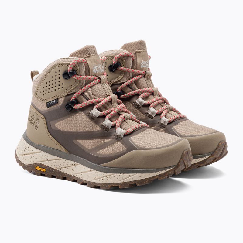 Jack Wolfskin γυναικείες μπότες Trekking Terraventure Texapore μπεζ 4049991_5294 5