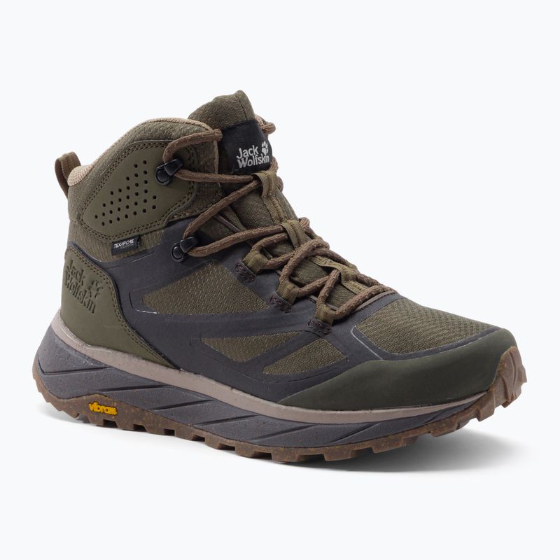 Jack Wolfskin ανδρικές Terraventure Texapore καφέ μπότες πεζοπορίας 4051521_5347