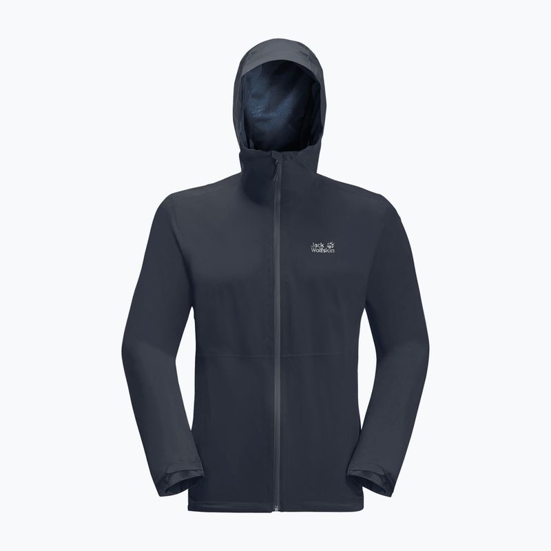 Jack Wolfskin ανδρικό σκληρό μπουφάν Pack & Go Shell navy blue 1111503_1010 8