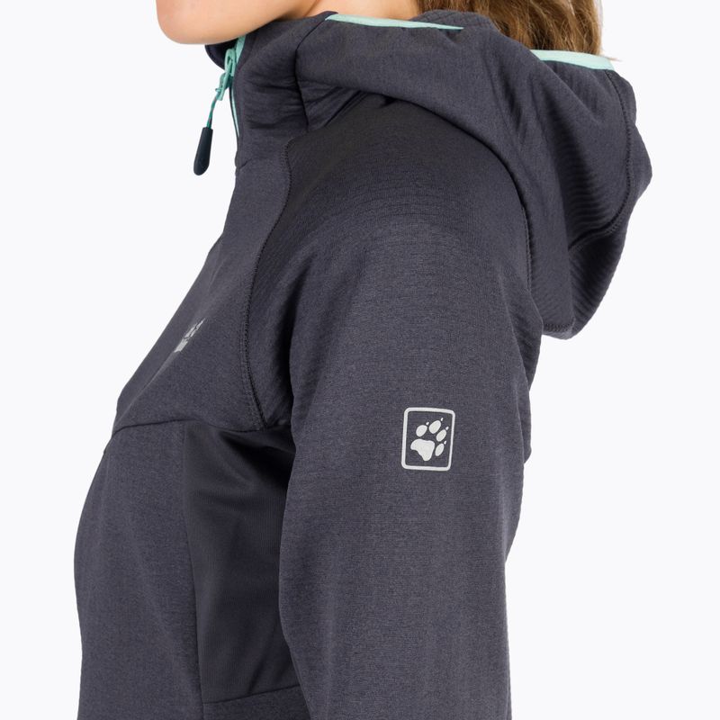 Jack Wolfskin γυναικεία φούτερ Hydro Grid fleece γκρι 1709911_1389 7