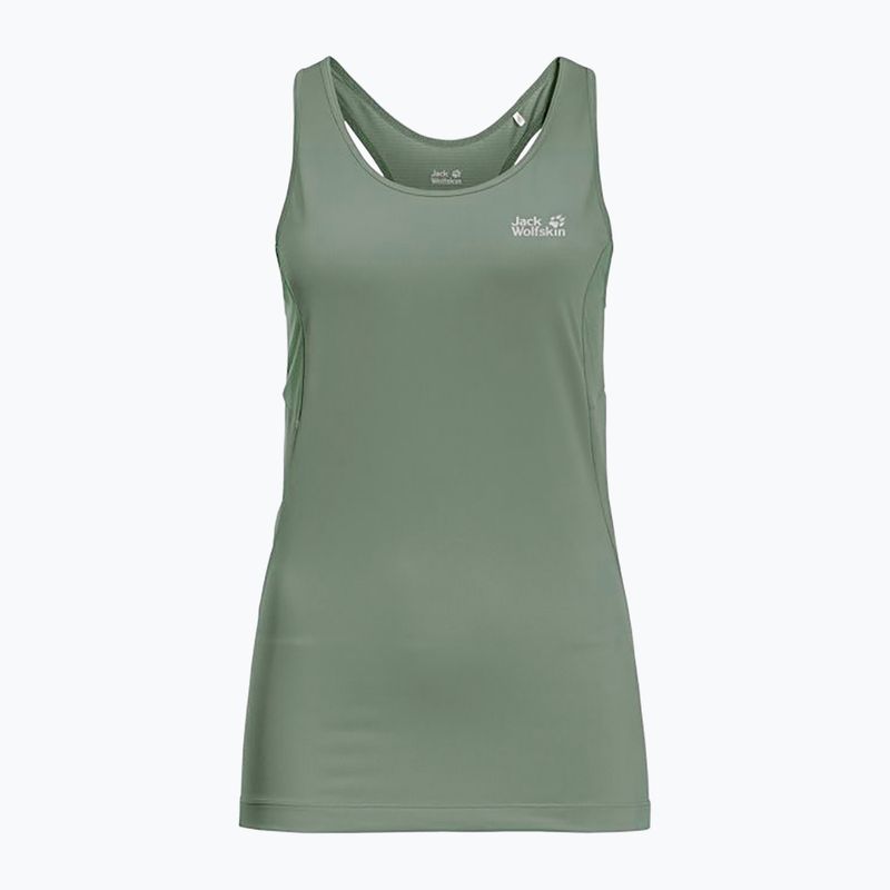 Jack Wolfskin γυναικείο trekking t-shirt Narrows Tank πράσινο 1808571_4311 8